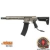 Double Bell JW4 Dracarys AEG rifle – left-side full view with Keymod rail and Dragon Fire styling