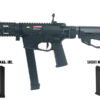 Ares M45X-S with EFCS Gearbox (Black - AR-083E - Comes with extra Mid-Cap and Low Cap Magazine) airsoft