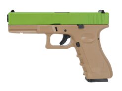 Huntsman Tactical H17 Gas Blowback Pistol Green Case airsoft