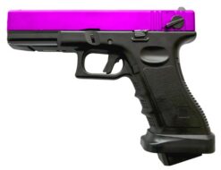Huntsman Tactical H17 Custom Gas Blowback Pistol (Metal Slide - Polymer Body - with Case - Purple) airsoft