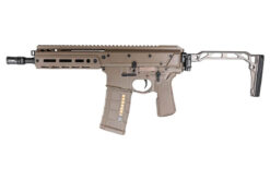 Double Eagle 8.5 DWS LUPUS folding GBBR tan – left-side full view
