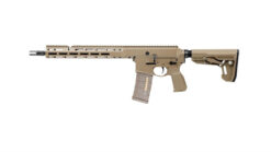 Double Eagle DWS-180 Buffer GBBR Tan – left-side full view