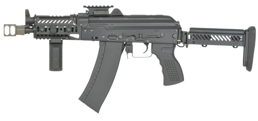 Cyma Platinum AKS74U Tactical AEG rifle – left-side full view