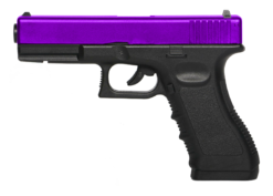 Huntsman H17 Series Co2 Non-Blowback Pistol (Polymer - 6mm - High Power HP - Purple) airsoft