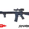 Double Bell TTI M4 (Custom Grip and 1-4*20 Scope - Black - 058M+) with Pre-Installed Storm HP-R HPA System airsoft