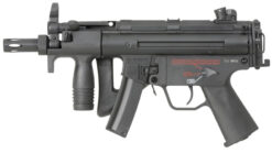 H&K MP5 PDW Full Metal AEG with Eshooter ETU GEN-2 – left-side full view