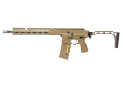 [Pre-Order] Double Eagle 13.9 DWS-180 w/ Folding Stock - Gas Blowback Rifle (MWS System / Steel Bolt - G107C-02 TAN) airsoft
