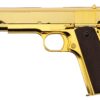 Golden Eagle 1911 Full Metal GBB Airsoft Pistol w/ Hard Case - Gold airsoft