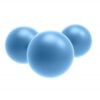 APS 0.50 Blue Rubber Ball x 12 airsoft
