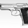 Tokyo Marui M92F Military Silver EBB pistol – left-side full view