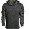Frontier Limits 1/4 Zip Hoodie Grey Heather 2XL