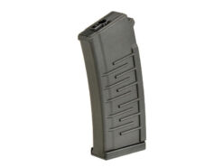 S&T 300-Round Extended Polymer High-Cap Magazine for VSS Vintorez & AS VAL AEG - Black (STMAG01LHBK) airsoft