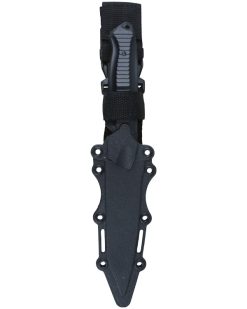 PLASTIC Airsoft Tanto   Black in Black u2014 right side view