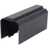 Delta Armory mock bolt carrier for STRIBOG AEG – full left-side view, black sheet steel finish