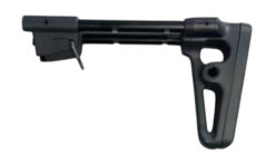 [Pre-Order] Well PRO Retractable Telescopic Stock with 1913 Picatinny Mount - Black (WGP-LT-021) airsoft
