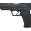 Tokyo Marui M&P9L PC Ported airsoft pistol – left-side full view, black finish with ported slide